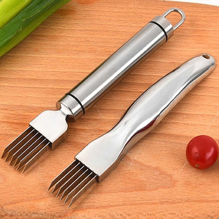 Multifunctional Kitchen Tools Stainless Steel 304 Vegetable Shredder Onion Cutter Scallion Cutter