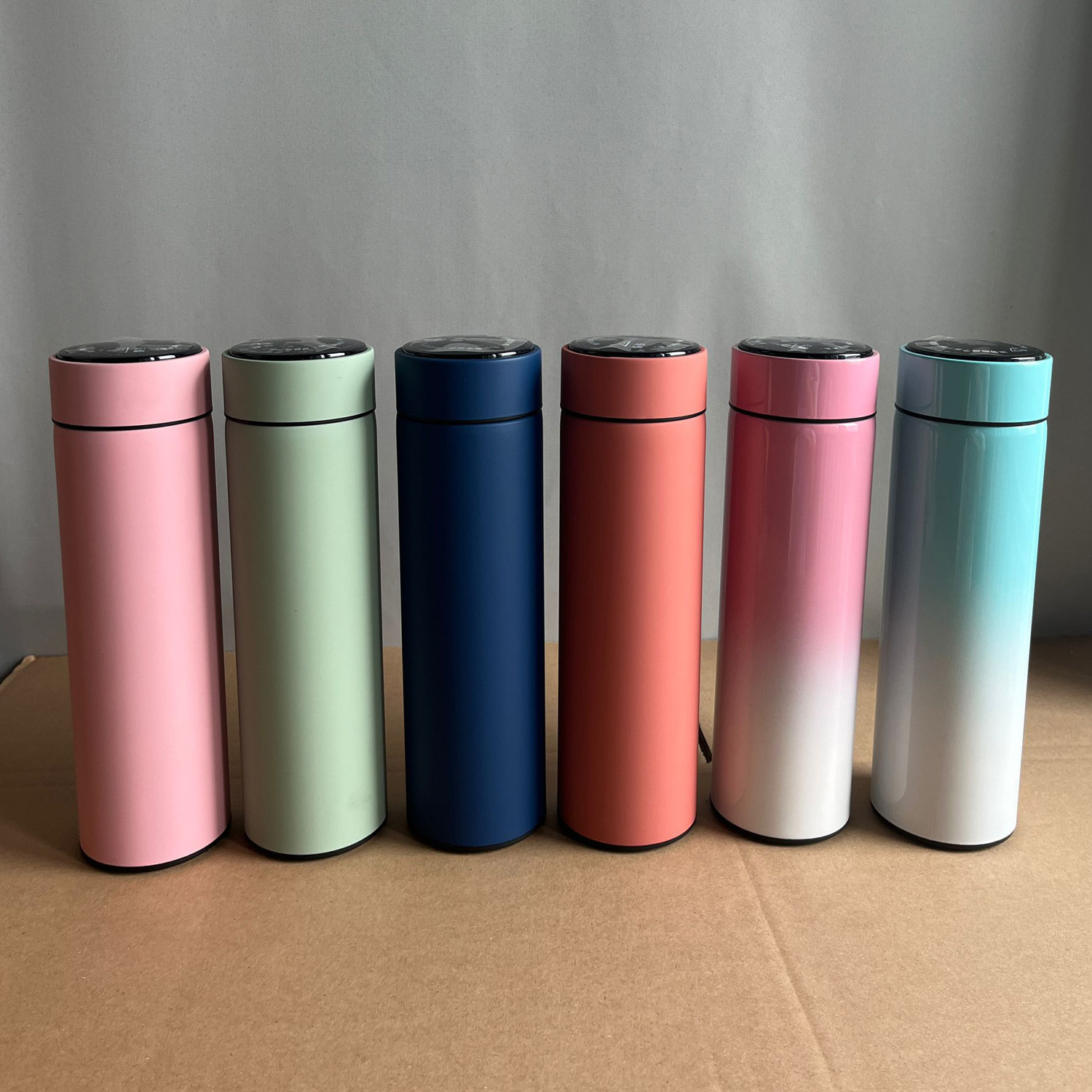 Travel Tumbler Smart LED Temperature Display Metal Insulation Water Bottles Thermos Stainless Steel Intelligent Vacuum Flask