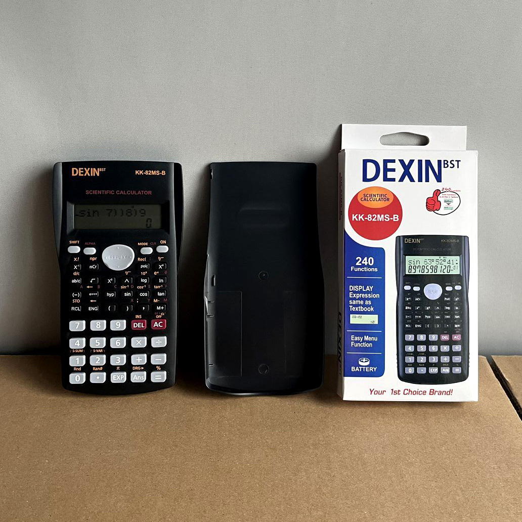 DEXIN School Examination 12 Digits 240 Functions Student Calculator Electronic Advanced Mathematics Scientific Calculator