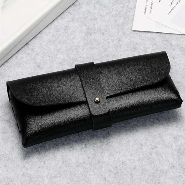 2024 Leather Men Women Portable Wholesale Custom Glasses Sunglasses Case