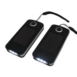 Solar Power Rechargeable LED Flashlight