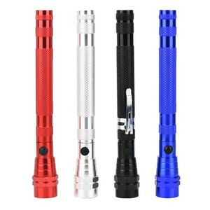 Pick Up Aluminium Adjustable Flexible Magnetic Telescopic Led Torch Flashlight