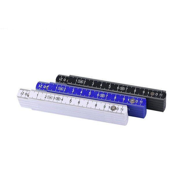 1 Meter Plastic Promotion Funny Folding Ruler