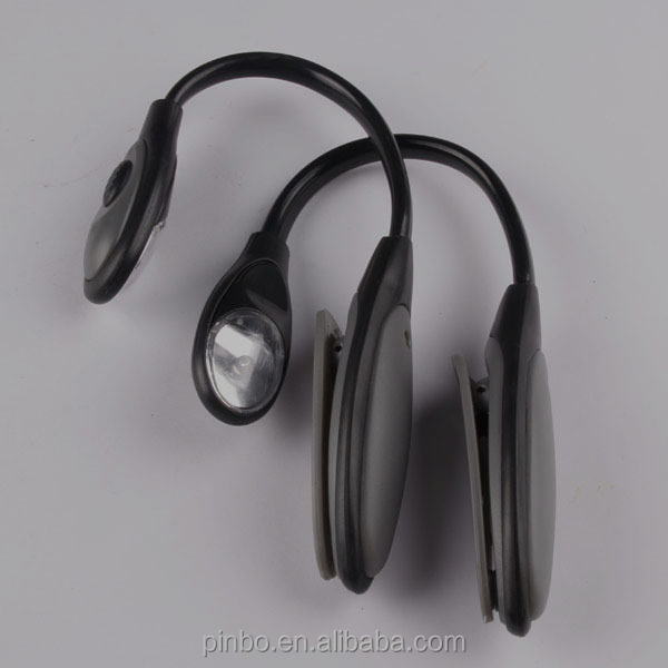 Flexible Computer LED Clip Light for Reading Book with Clip