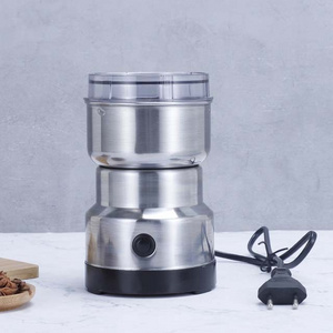 2021 Portable  Stainless Steel Grinder Coffee Spice Nuts Grains Bean Mini Electric Grinder