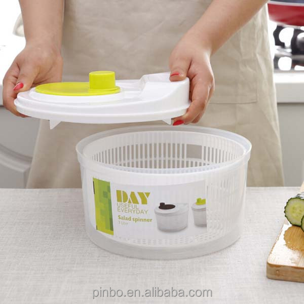 Plastic Vegetable and Fruit Salad Spinner