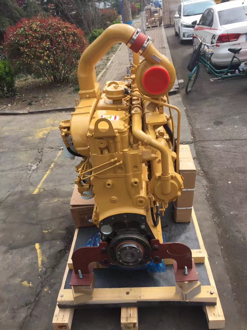 Genuine 280hp cum mins NTA855-C280 complete diesel engine for shantui sd22 bulldozer construction machinery