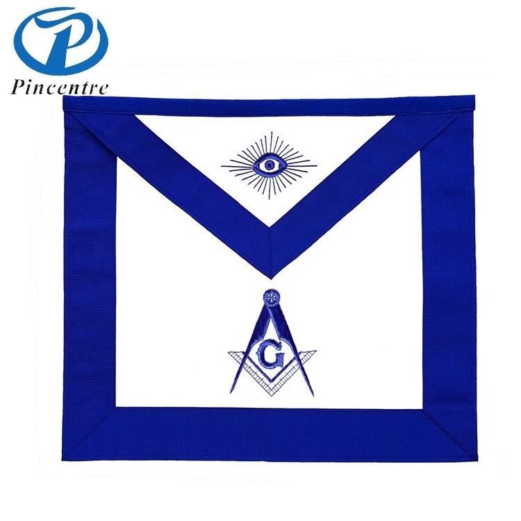 Wholesale Hand Embroidered Masonic Regalia Apron,Masonic Master Mason Apron