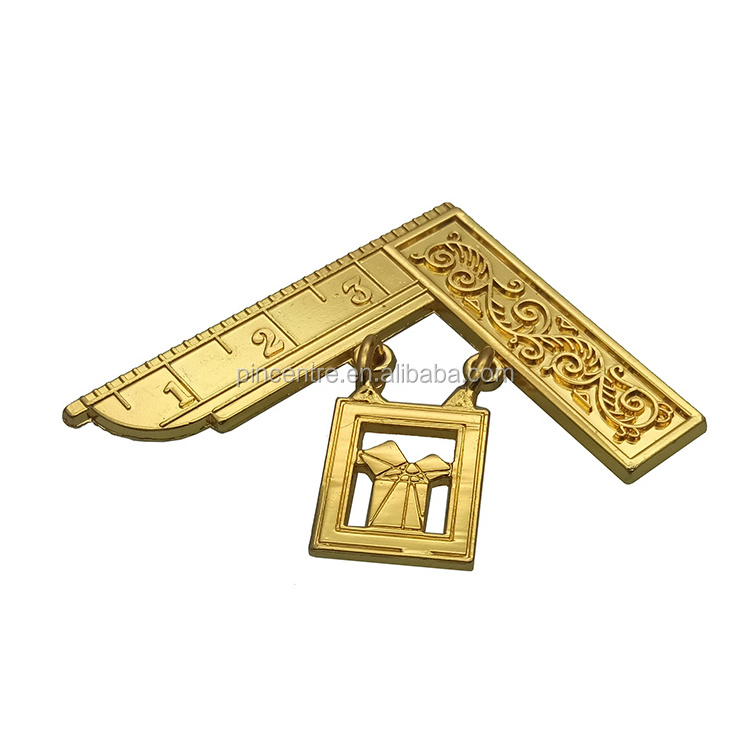 Masonic Regalia Gold Plated Metal Tassels For Masonic Apron,Masonic Tassels For Wholesale