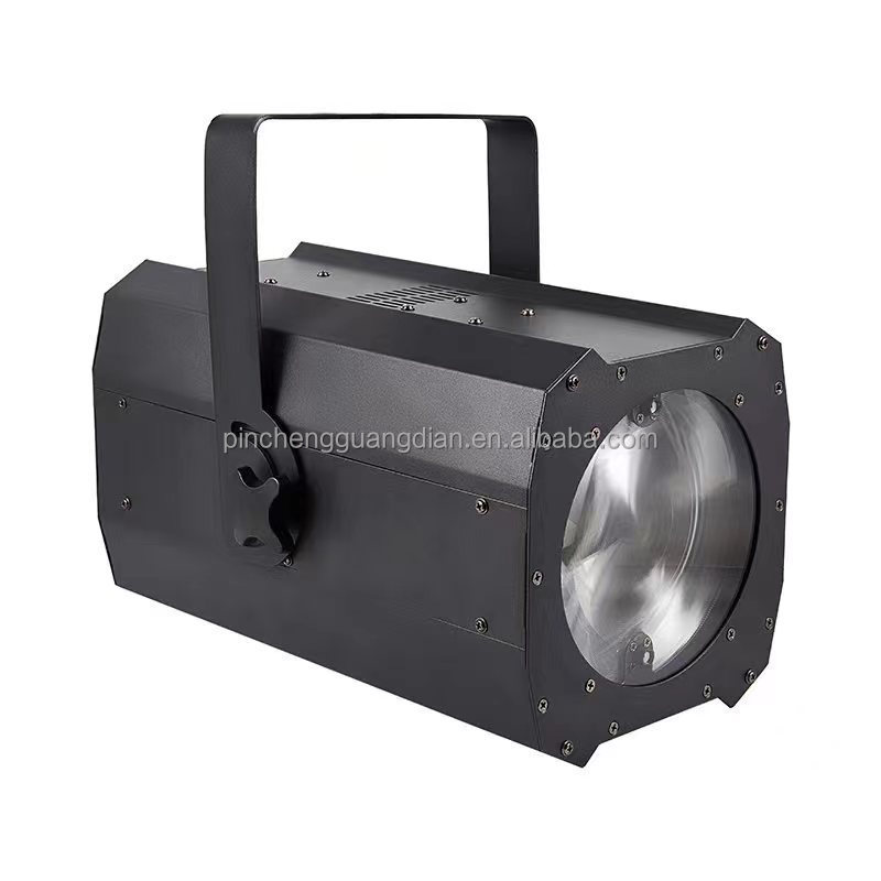 Factory Price 200W 2In1 Cob Led Par Spot Light Zoom Fresnel Spotlight For Studio Theater Wedding