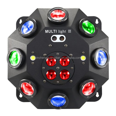 New RGBW Bee Eye 5 In1 Laser Beam Spider Disco Laser Light Led Moving Head Light Moving Light