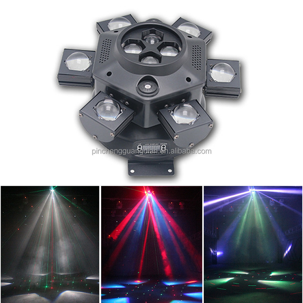 2022 New style Bee Eye 6 In1 Laser Beam Spider Disco laser light Led Moving Head Light MOVING LIGHT