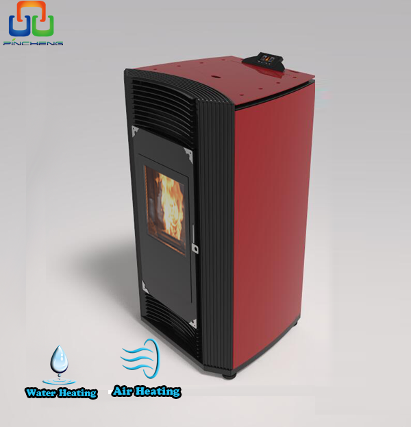 Multifunction fireplace of kerosene with water and air heating