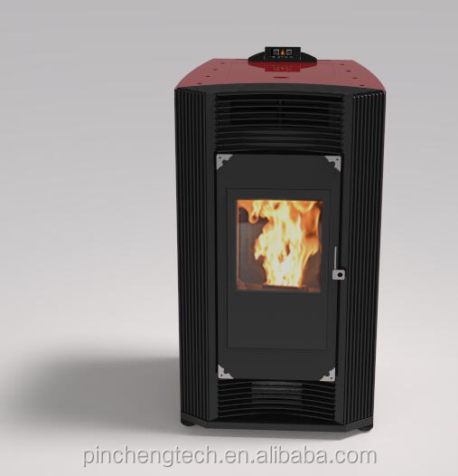 Multifunction wood pellet pool heater with water and air heating