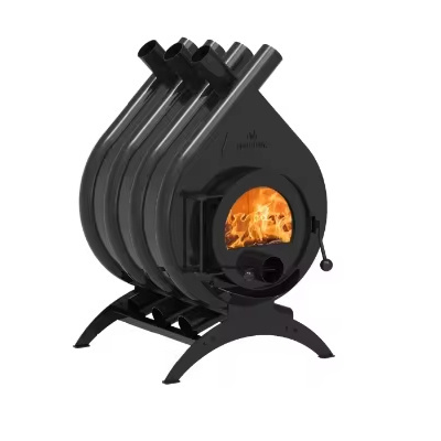 Wood burning stove 14kw free flow fireplace