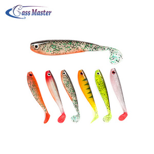 Bass master 115mm 12g  soft fishing lures soft Worm Bait fishing bait