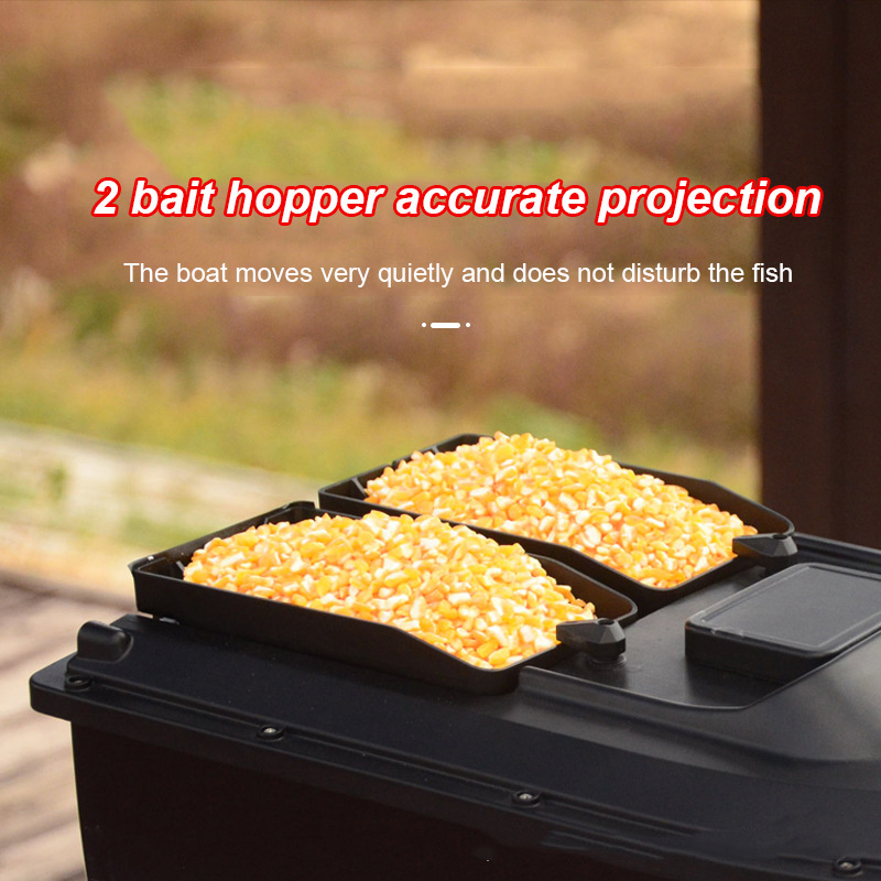 China Factory Fishing Load Capacity 3kg fish finder RC Distance Auto RC Remote Control Fishing Bait Boat