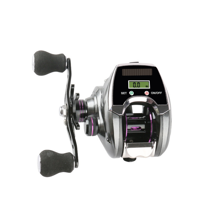 Electric Sea Fishing Reel Factory Price Solar digital display Magnetic brake Electric casting Fishing reel