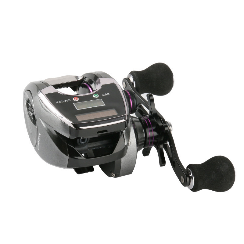 Electric Sea Fishing Reel Factory Price Solar digital display Magnetic brake Electric casting Fishing reel