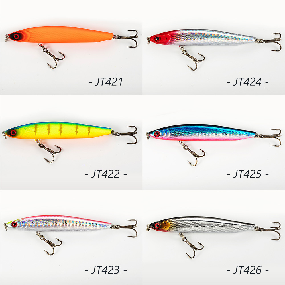 90mm 16g OEM hard body sinking pencil hard fishing lure long casting artificial  swim bait fishing lure stickbait