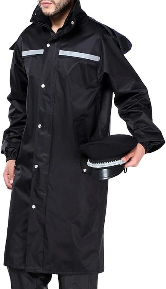 OEM Service Safety Winter Guard Coats Security Work Wear black Guard Uniform