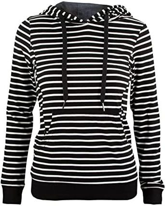 Adult Size Black And White Striped Hoodie Sublimation Striped Pullover Hoodie Striped Zipper Hoodie