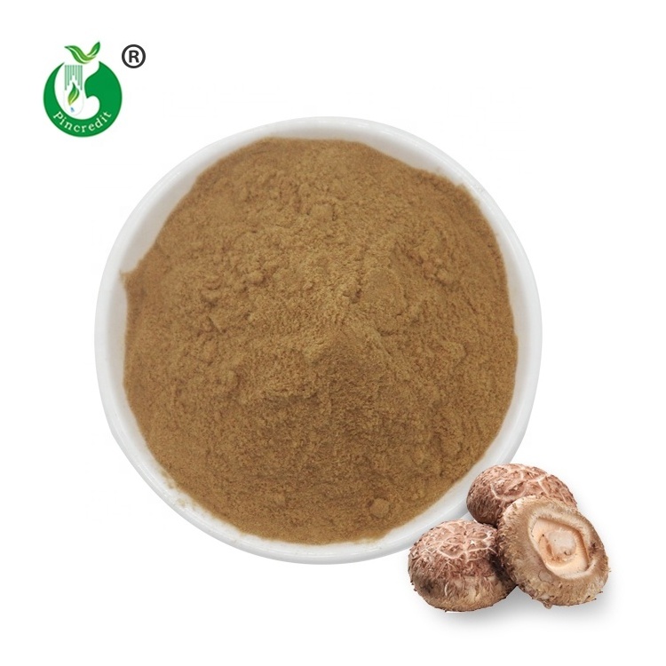 Pincredit Supply Best Price Natural Organic Shiitake Mushroom Extract Powder