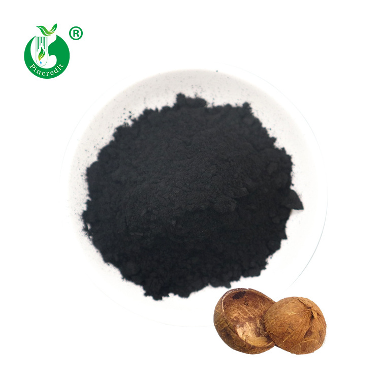 Hot Sell Edible Natural Food Colouring Powder Coconut Shell Black Color Vegetable Charcoal Vegetable Carbon