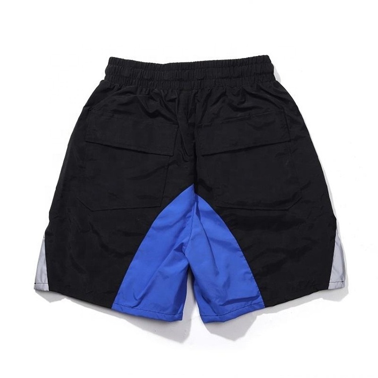 Summer Sports Shorts Custom Logo 100% Polyester Swim Trunks Mesh Beach Shorts Mens Fitness Nylon Shorts