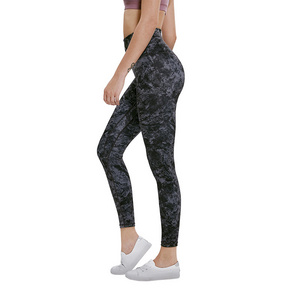 wholesale yoga pants Chinese Factory High Quality tie dye leggings Fitness Skin Tight Women booty yoga pants