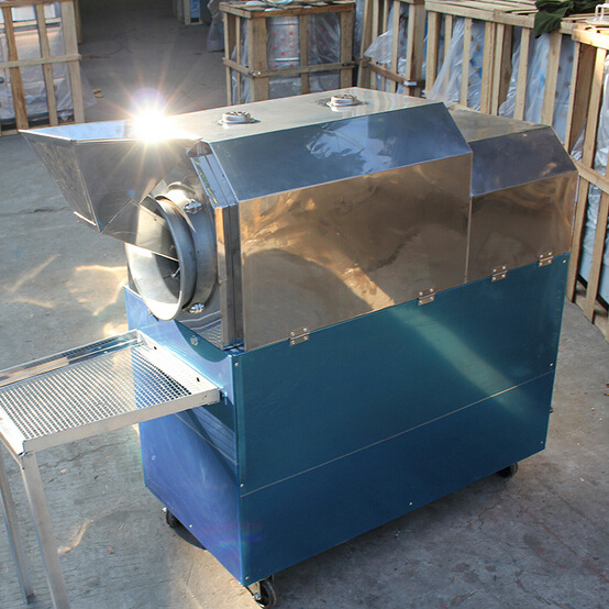 automatic gas sunflower nut peanut food roster roasting machine/sesame roaster machine