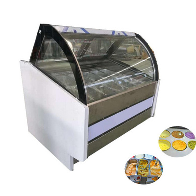 Cake Display Fridge Refrigerator Chiller Freezer Commercial Supermarket Shop Showcase/gelato Freezer/ice Cream Display