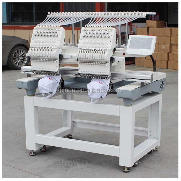 industrial embroidery machines for sale/single head t-shirt flat embroidery machine