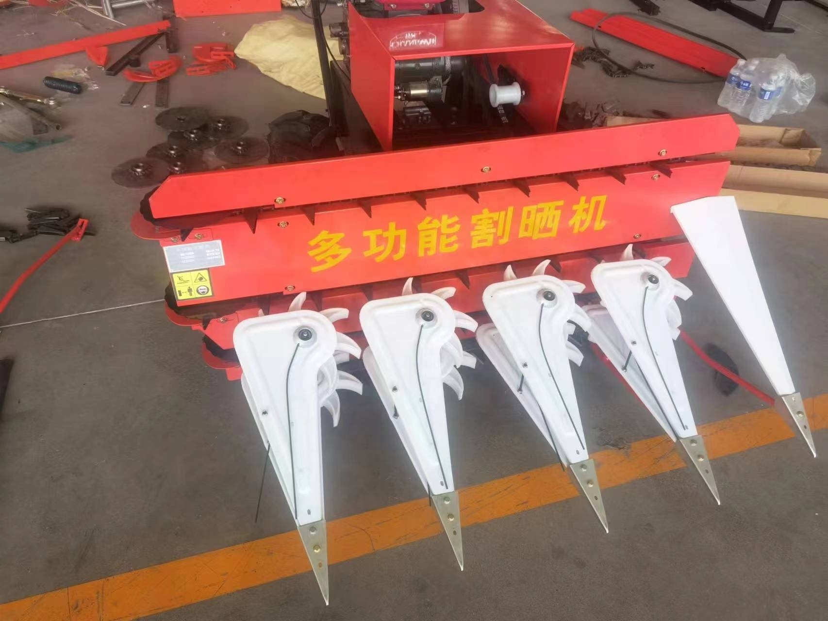 Multifunctional household millet, forage, alfalfa, corn stalk harvester machine , rice wheat reaping machine