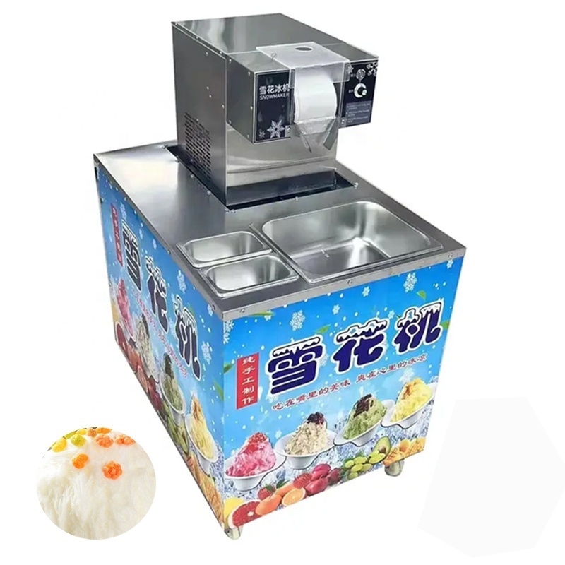 Hot sale Pine needle shape ice powder making machine Snowflake Ice Making Machine For Restaurant