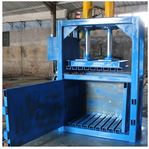 vertical hydraulic cotton bale press machine/used clothing baling machine/carton compress baler machine