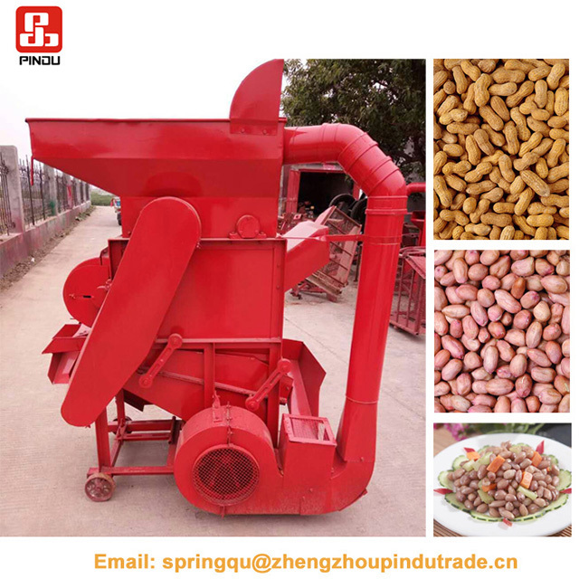 Groundnut/peanut Sheller Machine Groundnut Thresher  Manual Agricultural Machinery Peanut Peeling Machine for farms