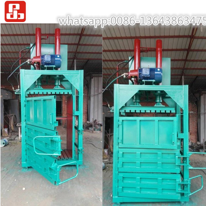 hay carton compress waste paper plastic bottle baler machine for sale