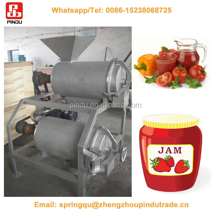 Industrial fruit vegetable orange avocado acai pulp tomato puree juicer making machine prices for apple