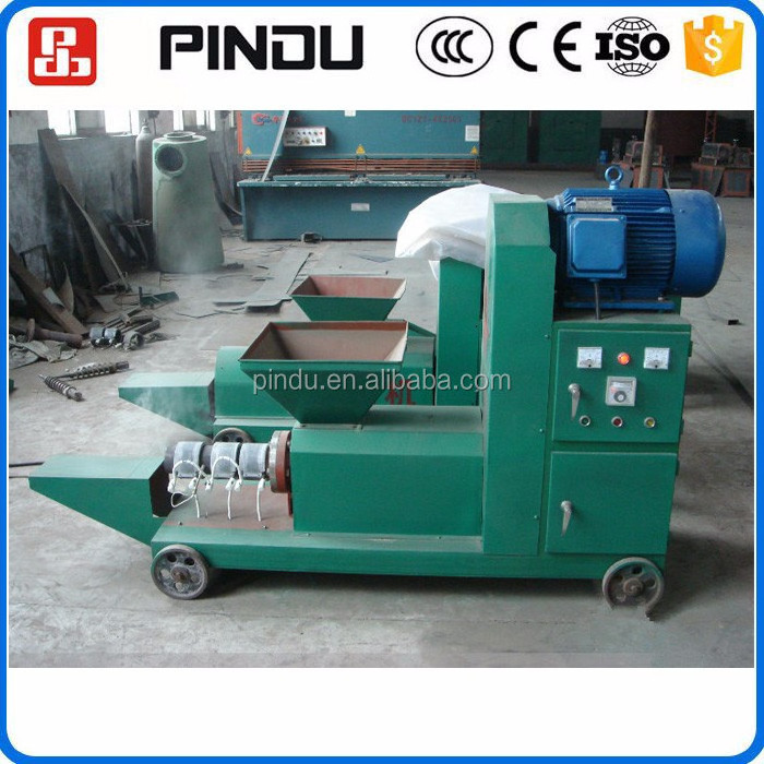 Sawdust jute sticks briquette charcoal making machine to make charcoal bbq