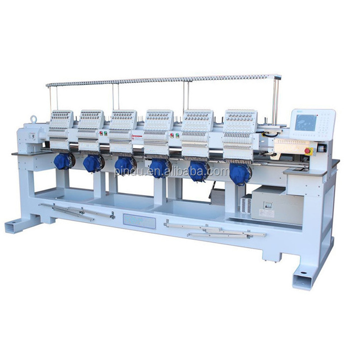 China 12 head computerized saree embroidery machine/automatic embroidery machine with prices