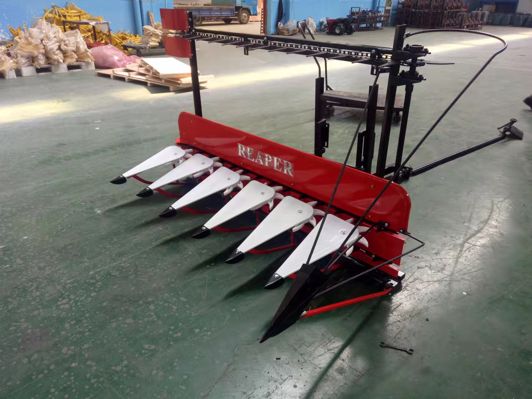 Agricultural legume straw harvester rice and wheat mower corn straw hemp harvesting machine for sale