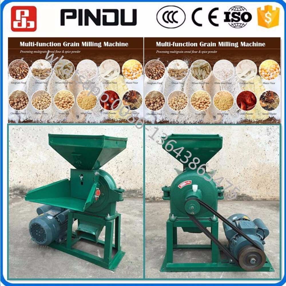 home use small rice grain flour milling machine/ corn mill for sale