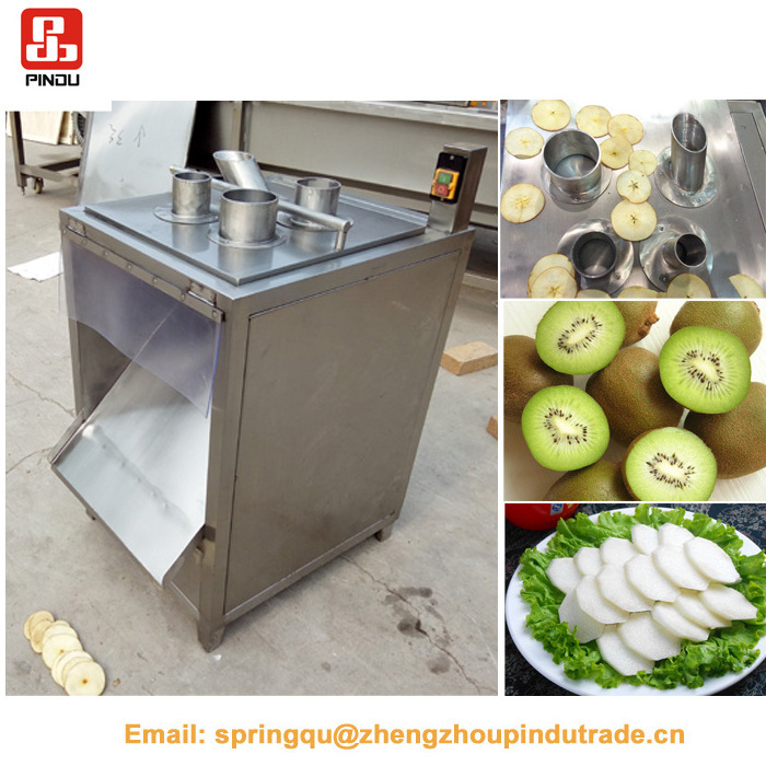 Stainless Steel Onion Rings Cutting Machine Vegetable Chips Cutter Banana Potato Cutting Machine for Hot Sale