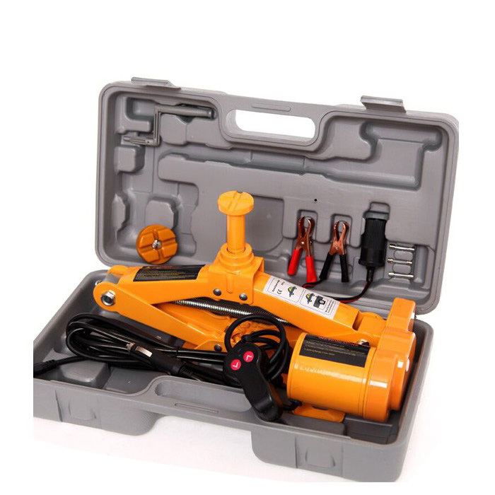 2 tons 12v impact wrench & high lift electric car lift jack set