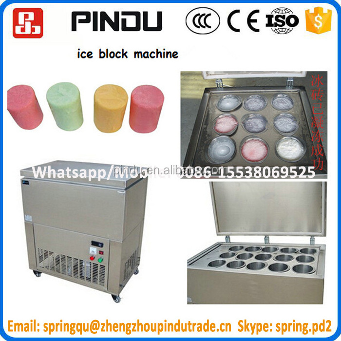 Factory Commercial Ice Cube freezer small direct cooling industrial nugget ice block maker making machine for Multi-domain use