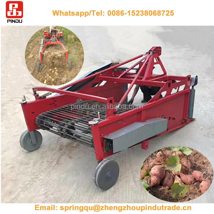 Small 1 row potato carrot digger/sweet potato onion harvest tool machine