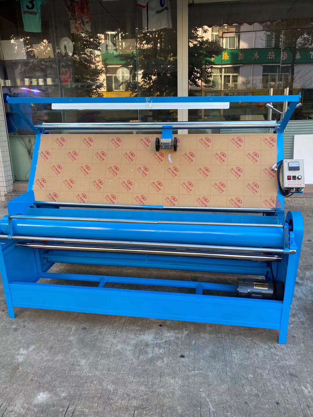 Factory supply fabric measuring machine/fabric rolling machine/Fabric Inspection Rolling Tubes Machine