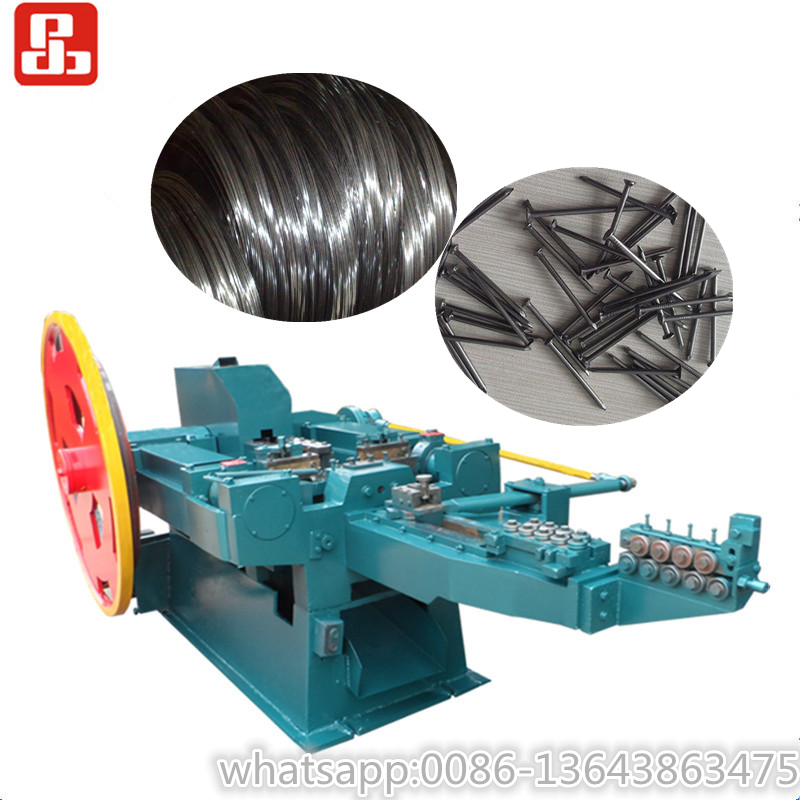 high speed iron steel wire nails nail making machine