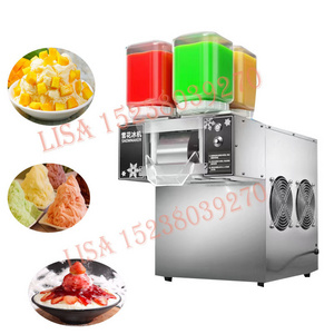 Snow Flake Ice Bingsu Machine New Arrival Water Cooling Auto Bingsu Machine Korean Flake Snow Ice Shaver Machine For Sale